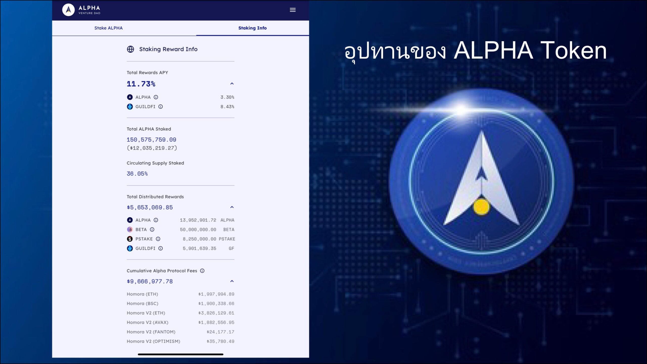 ALPHA แพตฟอร์ม Defi ของคนไทยที่เฉิดฉายระดับโลก | BrandThink